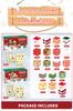 Magnetic Blocks Christmas Theme Set Educational Toy for Elementary School Birthday Graduation Christmas Present Minecraft-style (2cm) - Students,