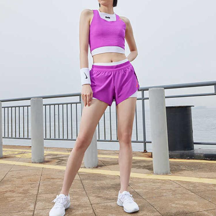 Nike Dri-Fit Adv Solid Logo Short Running Quick-Dry Tank Top Women