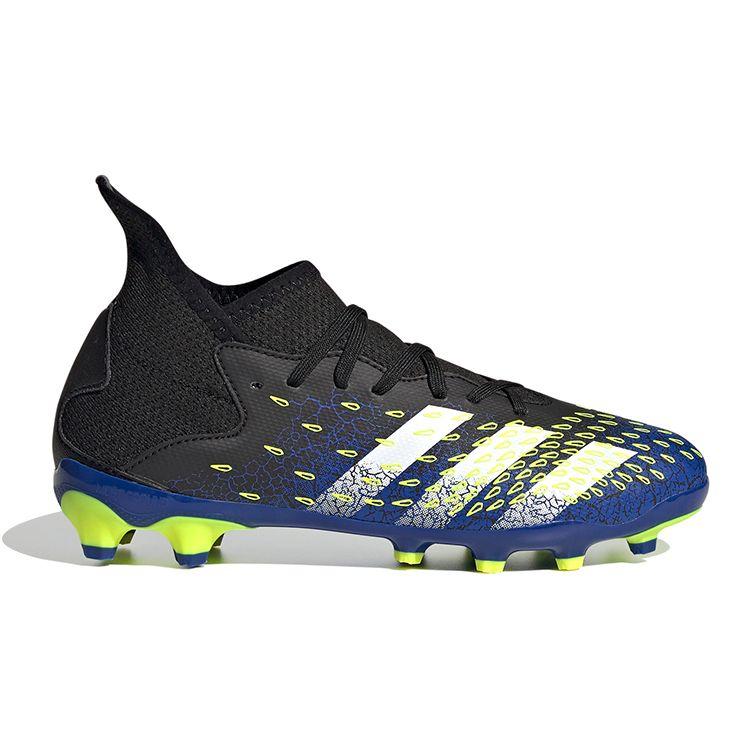 Adidas Predator Freak.3 MG J Demonscale - Royal Blue Yellow Kids Sneakers Core-Black Cloud-White Solar-Yellow FY0621