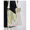 Large Space Cute Tulip Cat Pattern Underarm Shoulder Bag Unique Niche Fresh Aesthetic Women Daily Single Tote Purse