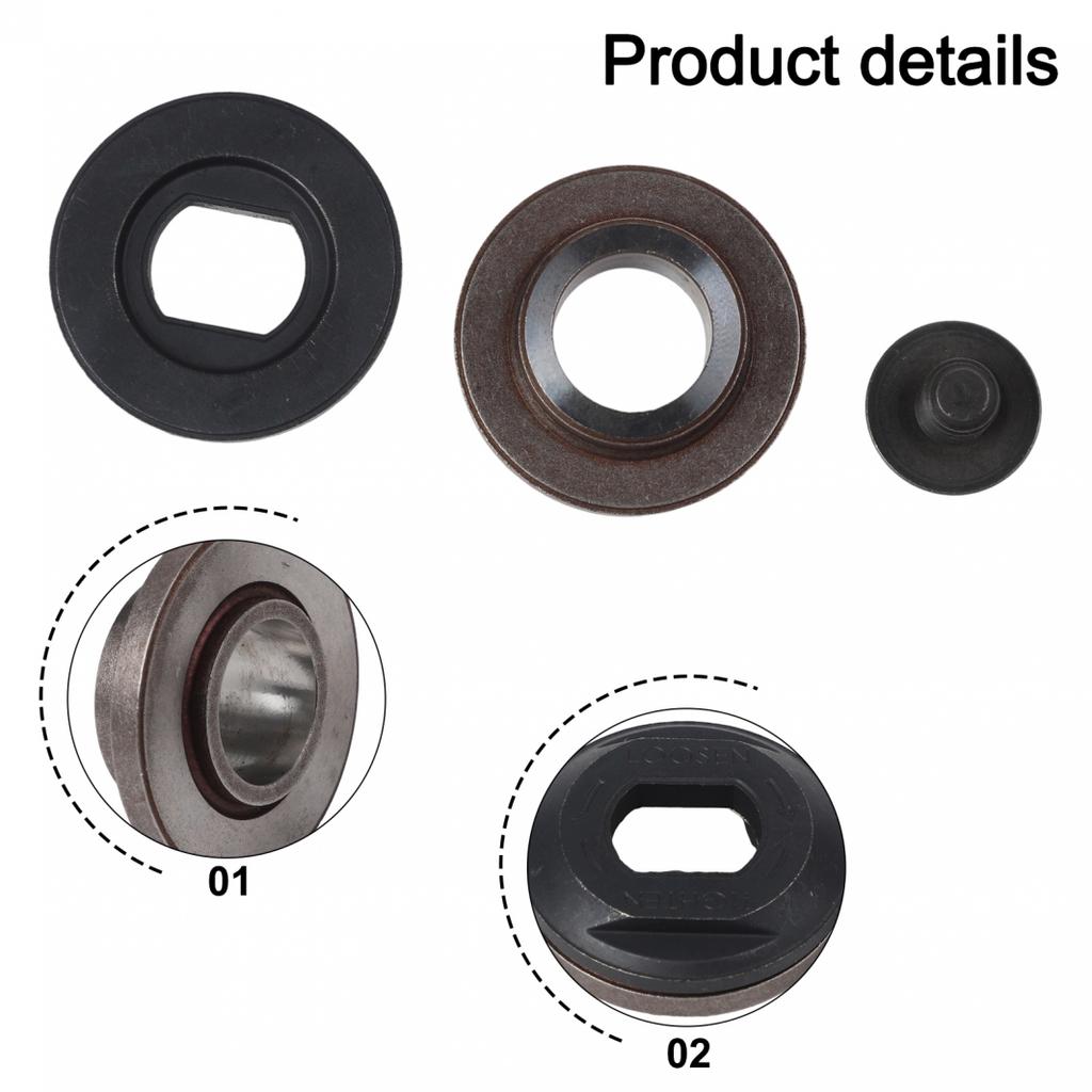 Set Completo di Flange per Sega Circolare DCS391 con Flange Interne 61004600