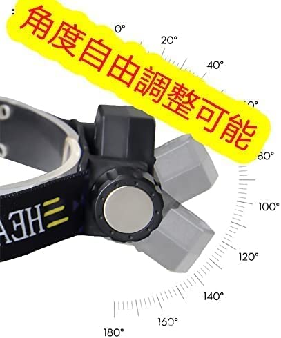 Of Stepless Dimming Rechargeable LED High Brightness Brightness 300 Lighting for Daily Irradiation Angle Adjusted To Available for Mountain Power