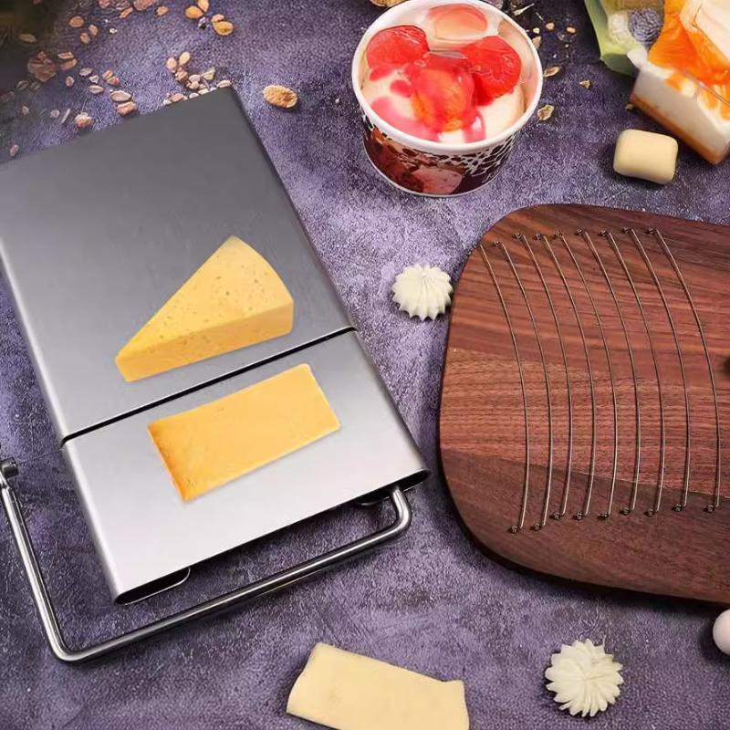 5Pcs 304 Stainless Steel Cheese Slicer Wire Replacement Cheese Cutter Wire For Block Cheeses Butter Cutting Board Wire
