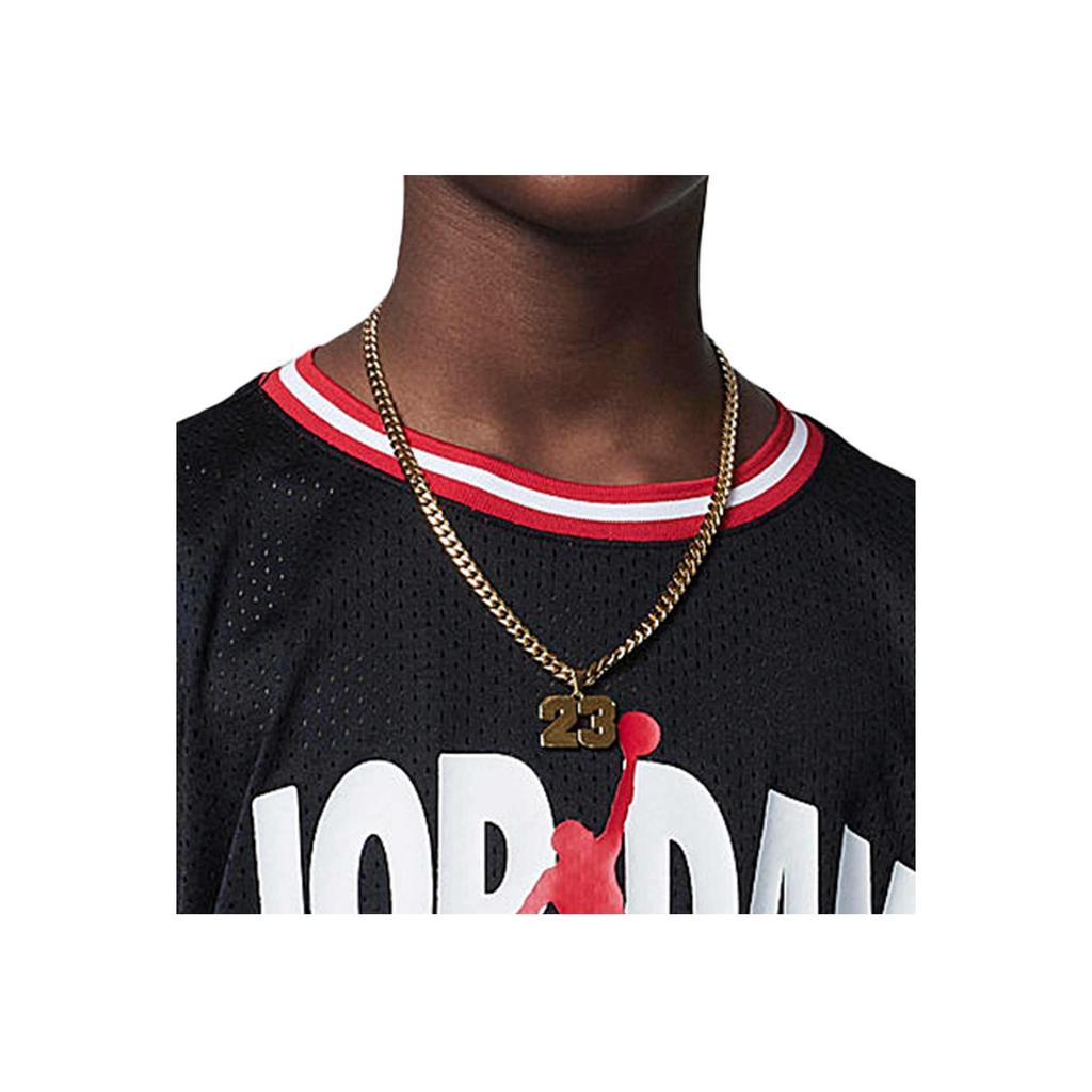 Nike Letter Short Sleeve Casual T-Shirt Kids Tops Black FQ0646-010