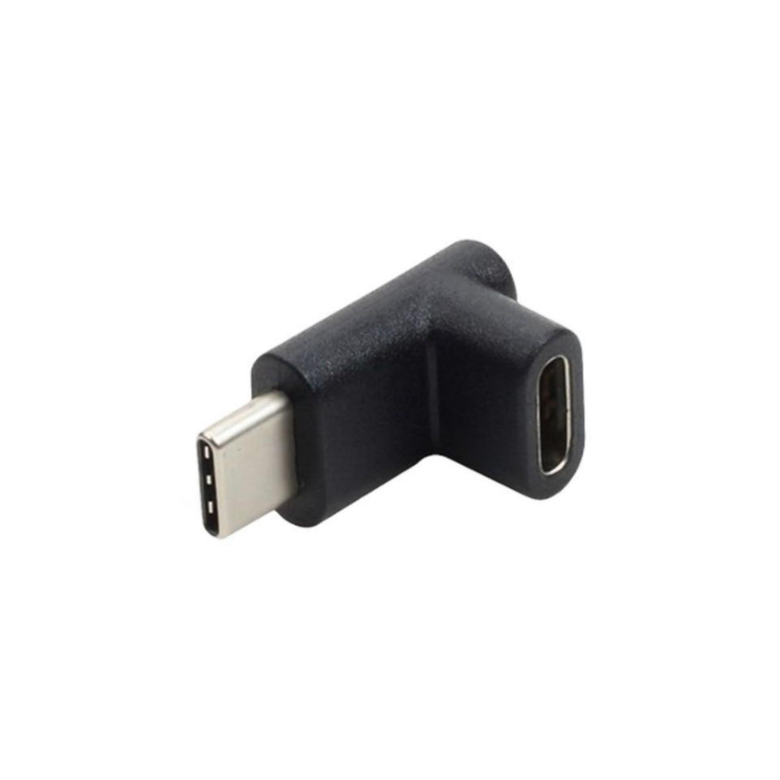 

Адаптер USB3.1 Type C под углом 90 градусов Адаптер USB C папа к USB C мама Быстрая зарядка и передача данных 10 Гбит/с Компактный дизайн A