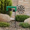 Wind Spinner Durable Weather-Resistant Green Tractor Windmill with Rotating Wheels for Garden Patio Lawn Outdoor Decor Farmhouse Style Gift for