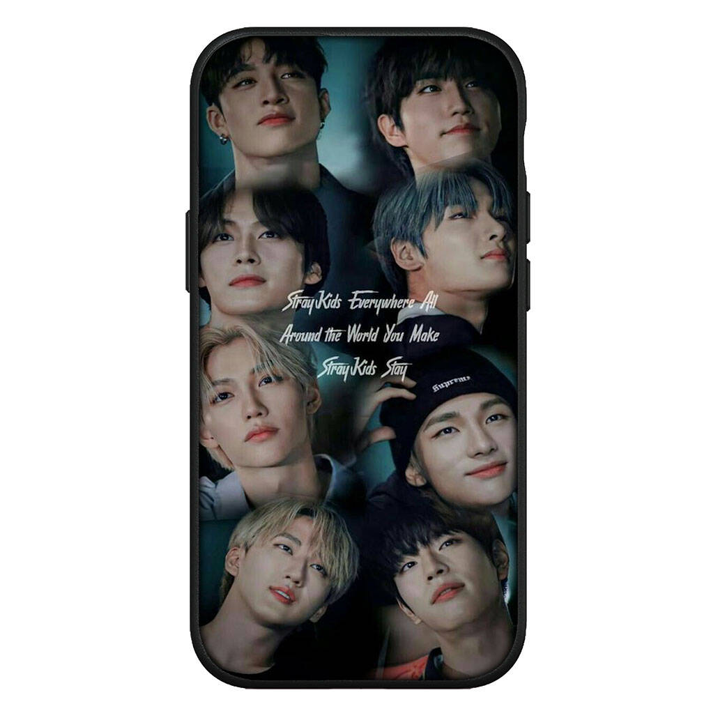 Etui na iPhone 17 16 15 Xiaomi Poco Redmi Note 14 13 12 11 Pro Max 9 16e Samsung Galaxy S25 S24 S23 OPPO Huawei SKZ Stray Kpop Kids Gorące Etui na Telefon