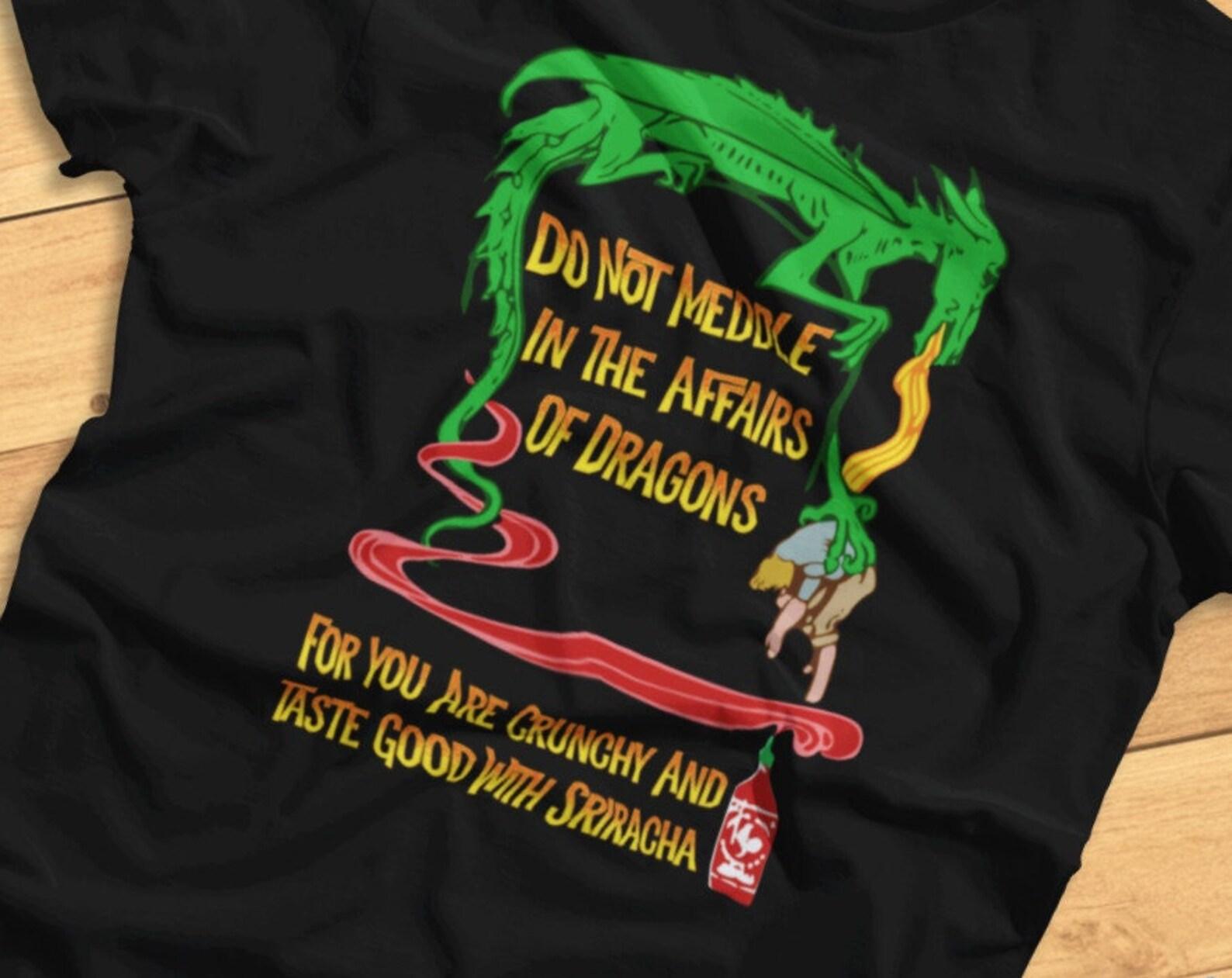 Do Not Meddle In The Affairs Of Dragons - Funny Fantasy - T-Shirt 3XL