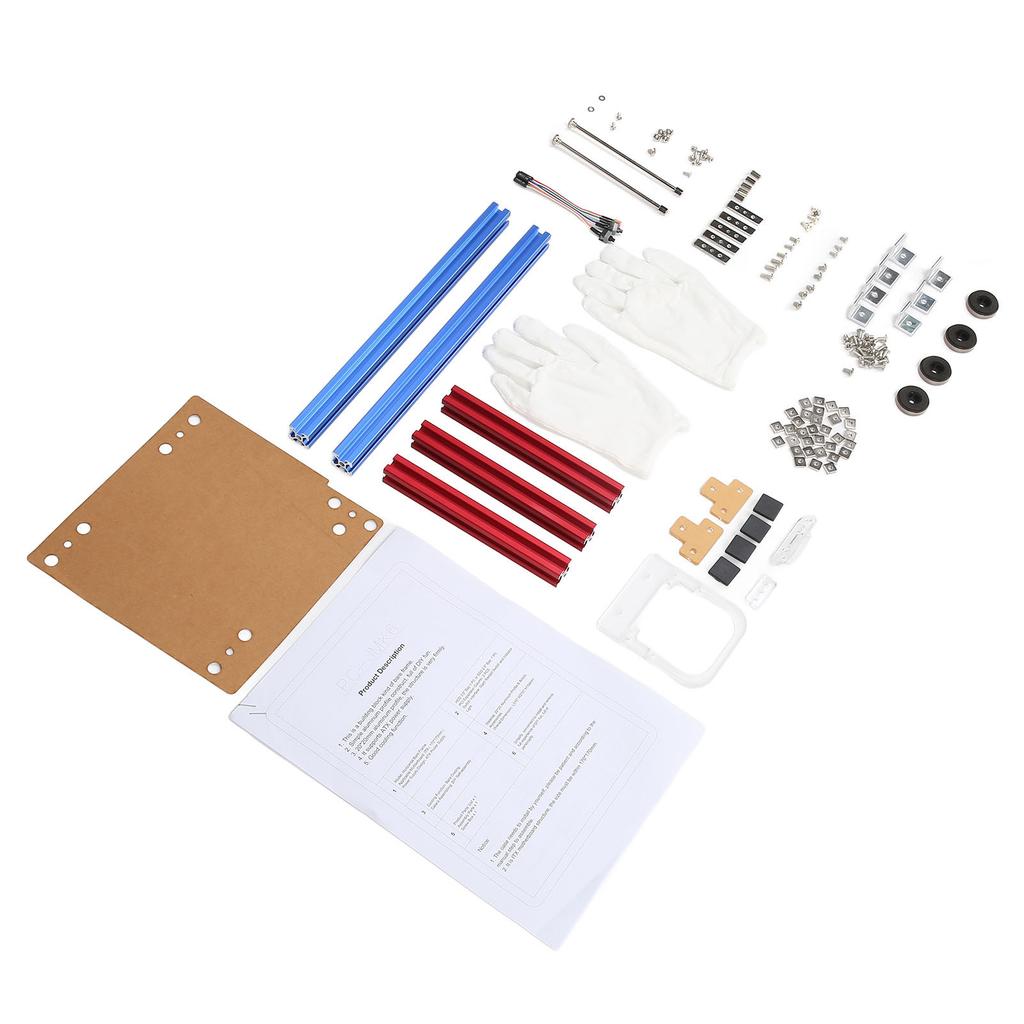 ITX Computer Open Case Bracket Good Heat Dissipation Split Hardware Structure Aluminum Alloy DIY Bare Frame for Home