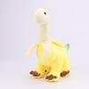 28CM Adorable Peeled Banana Brontosaurus Plush Playthings Gentle Stuffed Dragon Animals Present Designed for Children Birth Date Present Home Decor