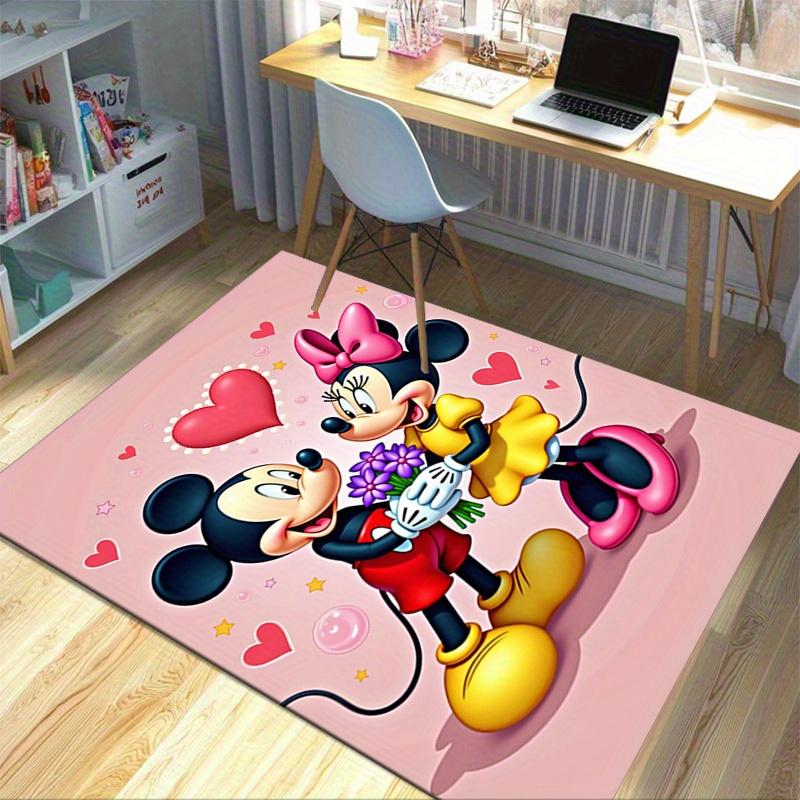 1pc. Mickey Mouse & Minnie Mouse Romantic Valentine's Day Gift Rug for Home Office Chair Outdoor Carpet Decorz041116