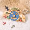 Montessori Wooden Busy Board Games Baby Toys 0 12 Months Education Toys for Kids Steering Wheel Toy Toddler Toys Gifts Baby