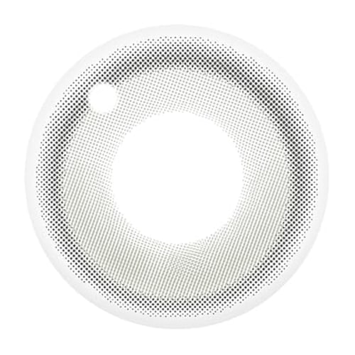 YURIAL Earl Grey Colored Contact Lenses [10 lenses per box] Available with or without prescription, 1-day contact lenses (Earl Grey/0.00)