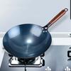 Round Bottom Chinese Traditional Iron Wok Anti-scalding Frying Pan Iron Pot Induction Cooker