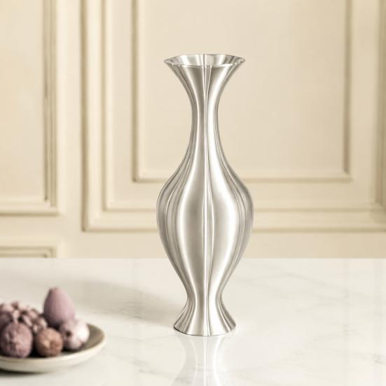 Glas Blumenbehälter für Schlafzimmer 3D Gedruckte Künstlerische Vase, Moderner Dekorativer Blumen Minimalistischer Behälter, Stilvolle Pflanzgefäße Balkon