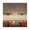 6X Bombilla Edison E14 4W Retro Decorativa Vela Bombilla C35L Blanco Cálido Lámpara de Vela Antigua Bombilla LED
