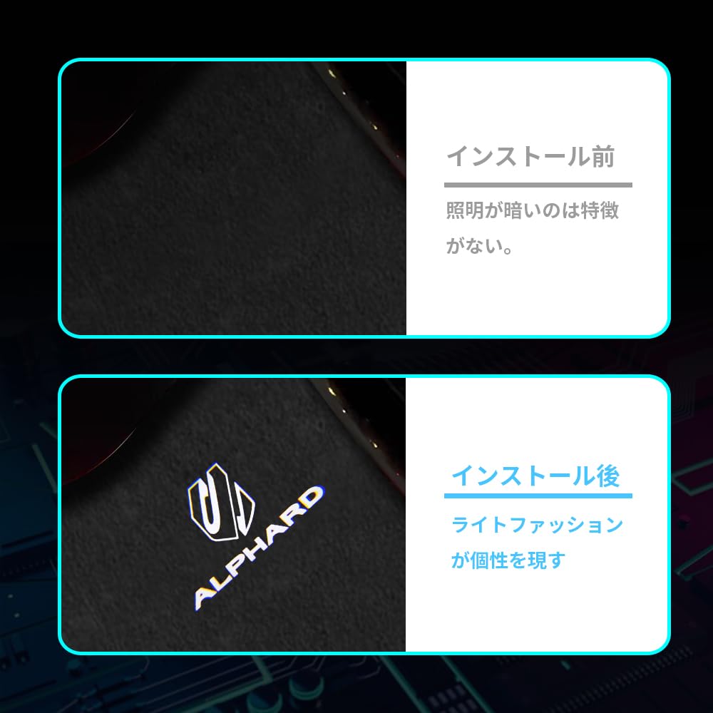 New Alphard 40 Series Courtesy Light, Door Welcome Light, Courtesy