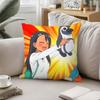 Cute H-Hayase Nagatoro Throw Pillow Covers Pattern Cushion Cover Suitable For Sofa Bedroom Car Pillow Cover