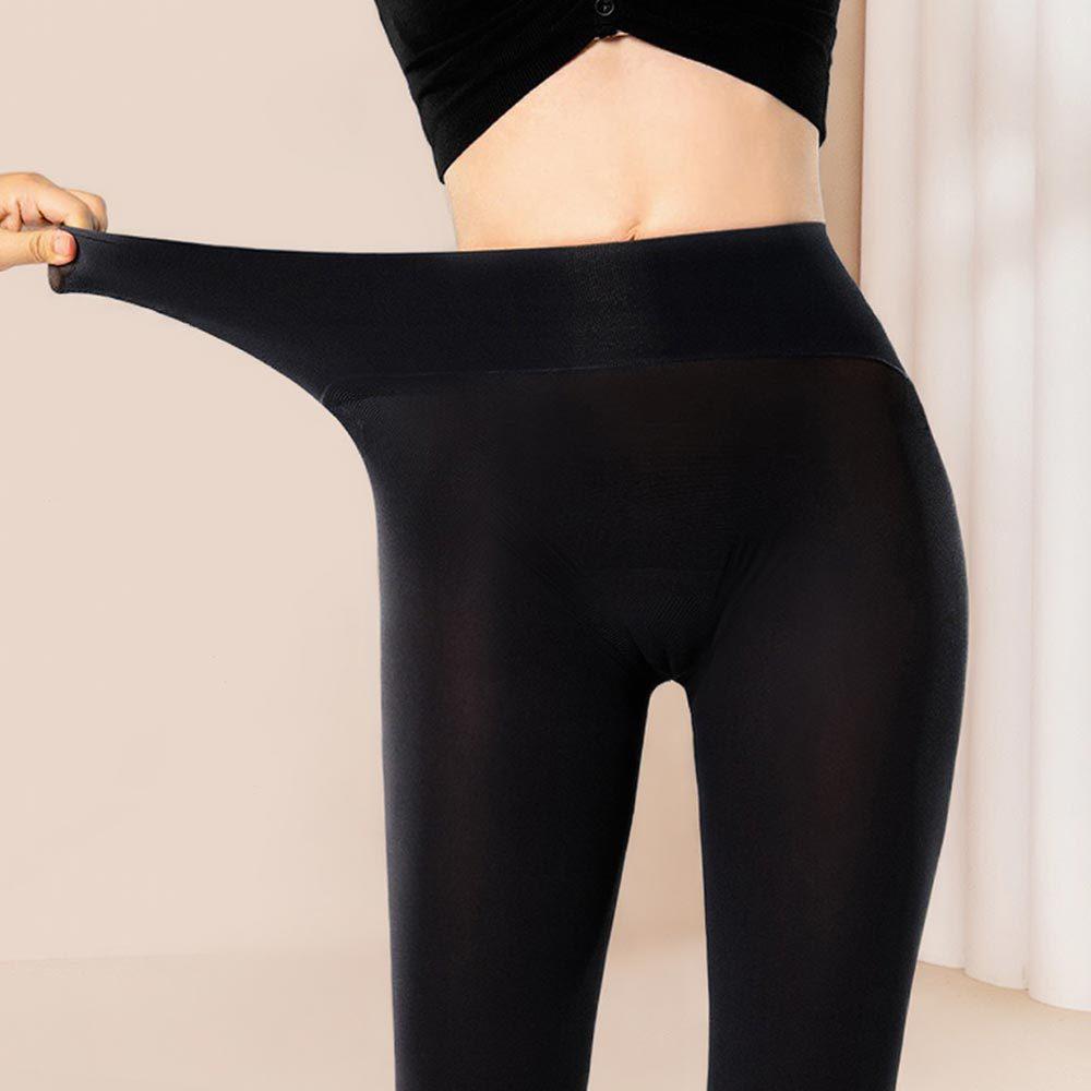 120D Seamless Velvet Pantyhose: Women's Autumn & Winter Tummy Control, Hip Lifting, Shaping Leggings