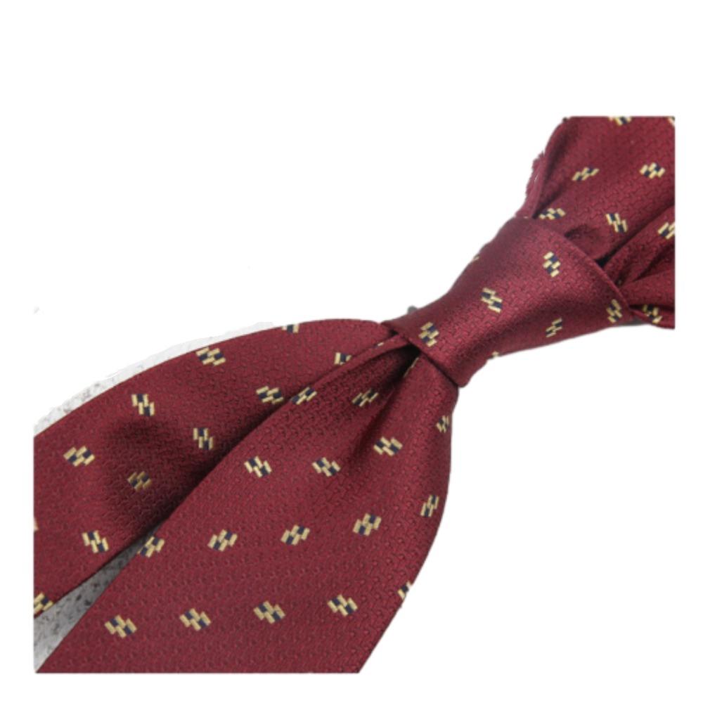 Свадебный диагонально-полосатый галстук в горошек и полоску Формальный британский ретро-галстук Свадебный Style 9