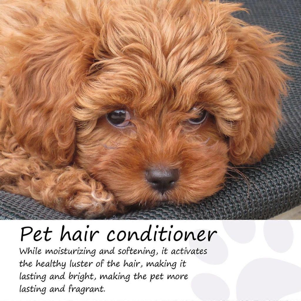 Pet hair conditioner pet hair cleaning care pet hair cream fluffy soft no knot 1