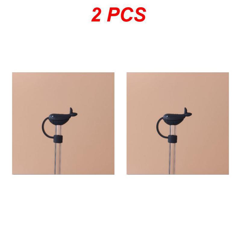 

2/4/6 шт. Пылезащитное уплотнение для пипетки, мультяшные силиконовые трубочки, аксессуары для пипеток, брызгозащищенные многоразовые принадлежности для стаканов для воды