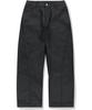 NOT4NERD Gecoate Gebogen Broek - Zwart