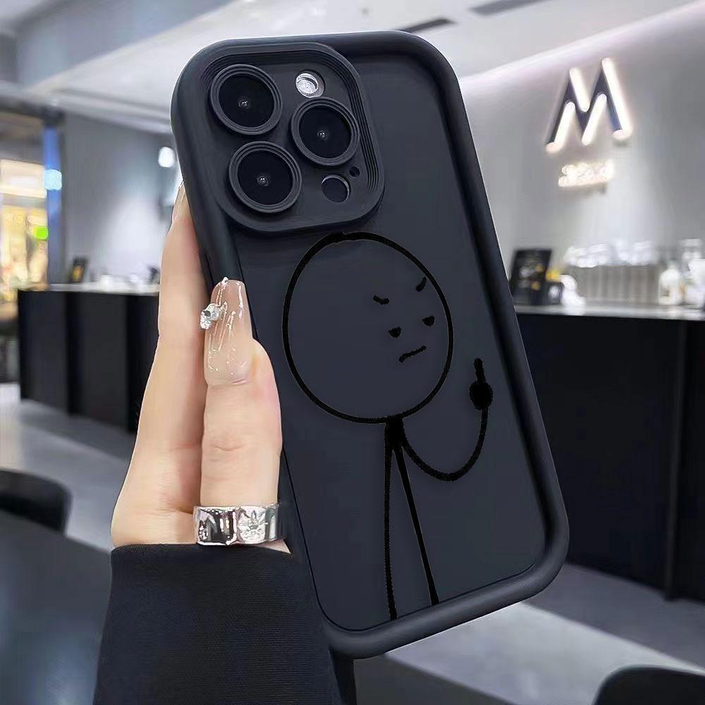 Cartoon Creative Villain Phone Case For Samsung A13 A15 A16 A17 A22 A23 A25 A32 A33 A35 A51 A52 A53 A54 A55 A71 A72 Cover Case