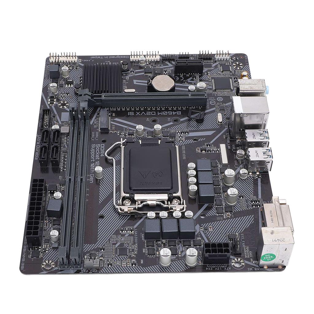 B460M D2VX SI Desktop-PC-Motherboard 2 X DDR4 DIMM-Slot Unterstützung LGA 1200 M.2-Schnittstelle PCI E 3.0 M ATX-Motherboard für