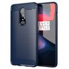 Coque antichoc en fibre de carbone pour OnePlus 6 1+6, étui en silicone pour OnePlus 6, coque arrière de protection complète