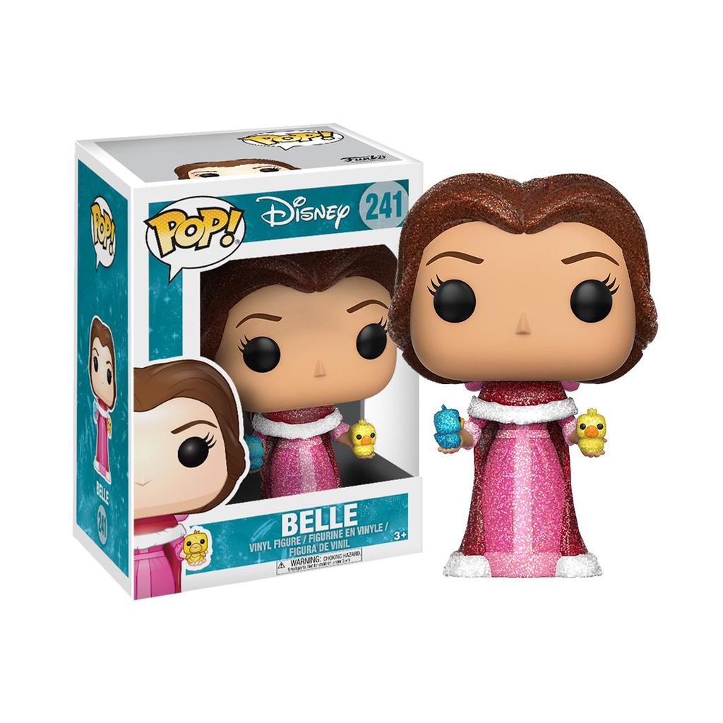 And the Belle Little [POP!] "Disney" "Beauty Beast" (with Bird/glitter Version)