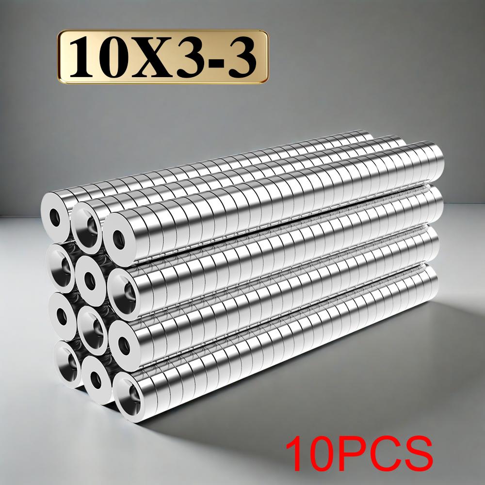 

10x3-3mm imans Refrigerator magnets for DIY Office Whiteboard Workshop Suitable Tools Home Workplace
