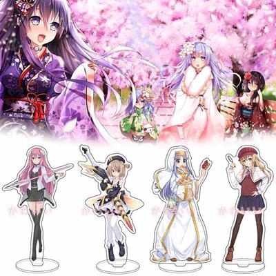 Jpanese Anime Various Anime Protagonist Cute Acrylic Desk Stand Figure Model