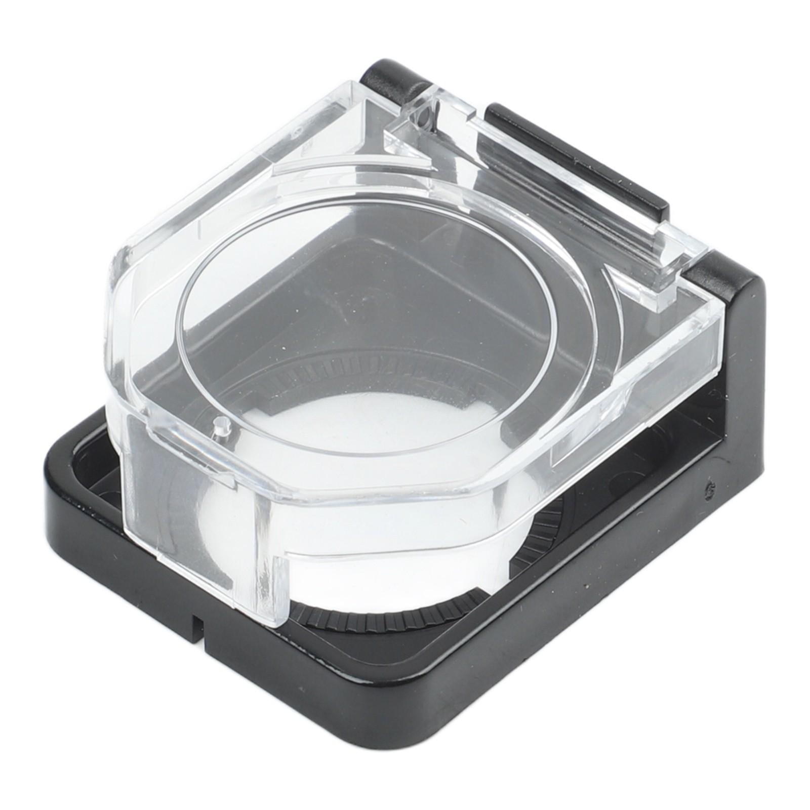 Protective Cover for 22mm Push Button Switch Waterproof Lockable Design
