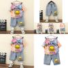 Trendy Little Yellow Duck Boys Summer Outfit Set For Stylish Kids Aged 3 To 8