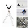 Rests Winter Ice Fishing Pole Holder Support Stand Tackle Tools Folding Ice Fishing Rod Holder Telescopic Tripod Fishing Rod