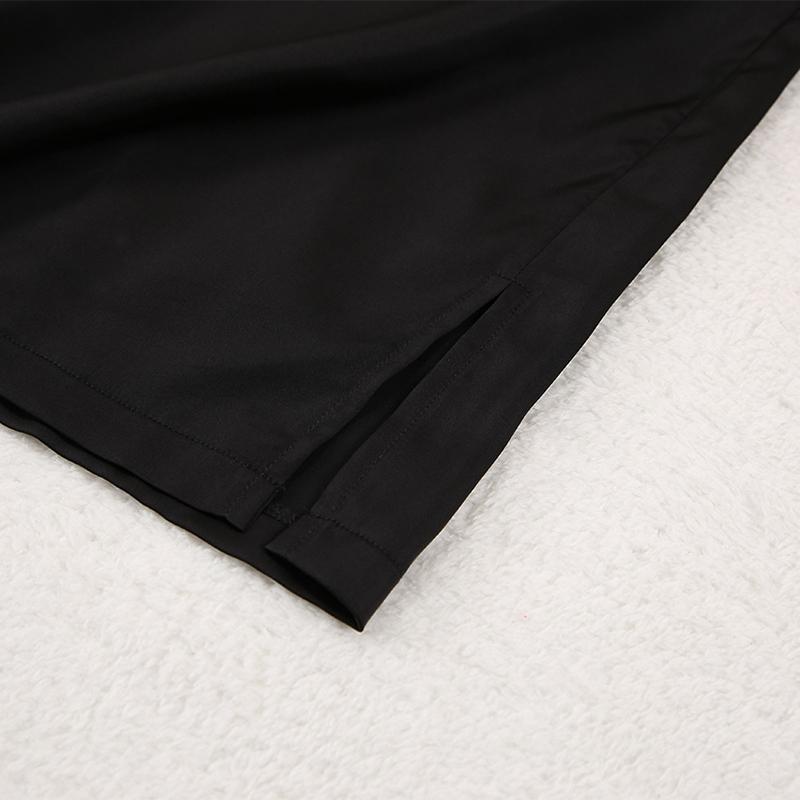 Hirsionsan свободные рубашки с длинными рукавами и шелковистые брюки заниженные комплекты — фото 19