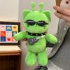 Cute Alien Cat Plush Toy Green Kitten Soft Stuffed Doll Kawaii Anime Plush Pillow Home Decor Ornament For Kids & Adults