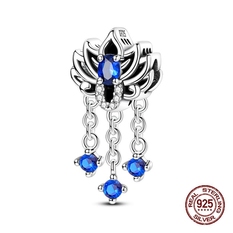 Fashion Copper Feather Colorful Luminous Dreamcatcher Charms Bead Fit Original Bracelets Exquisite Diy Jewelry Gift