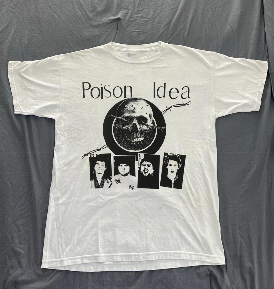 Poison Idea – Kings Of Punk 1 Sided T Shirt Full Size S-5XL Unisex T-Shirt