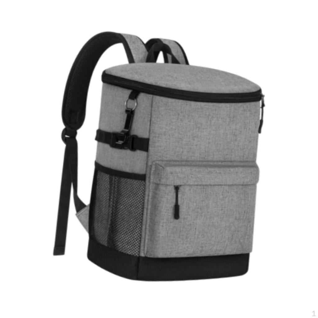 Backpack Backpack, Modern Portable Thermal Bag, Isolated Bag So That Men's Women Work, Beach,