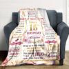 15Th Birthday Celebration Customize Your Name Blanket Warm Comfortable And Soft Blankets Are Suitable For Home Lunch Break Blanket Office Sofa Sofa