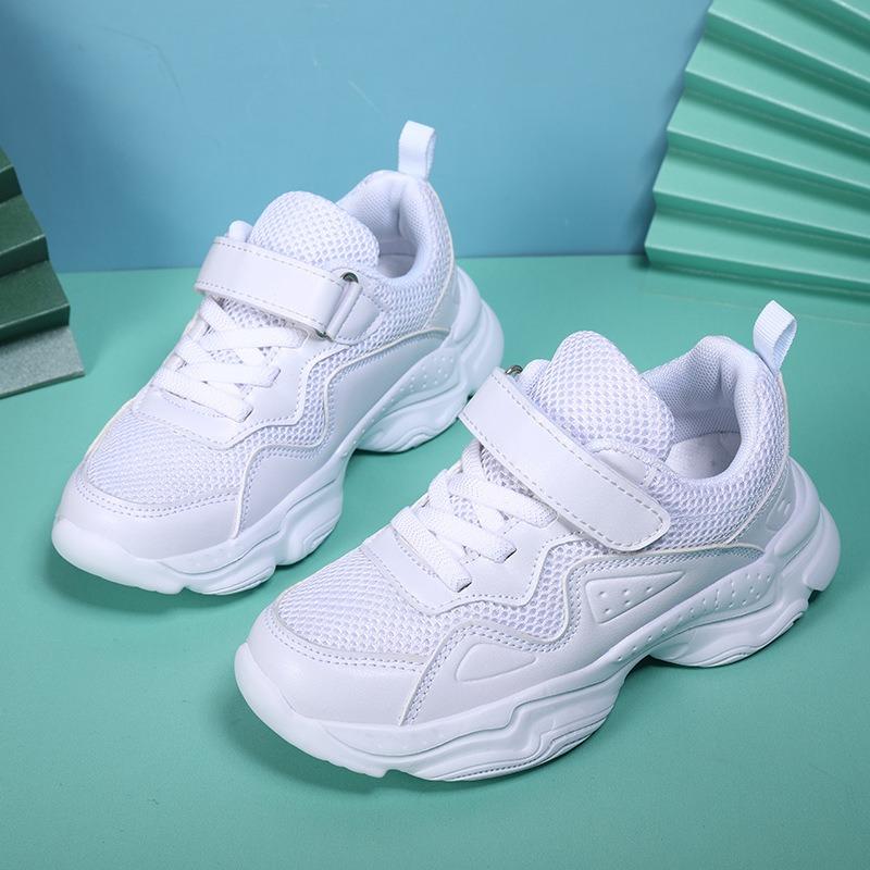 Boys' Shoes - Mesh Surface Girls' Sports Shoes - Large Size Children's Shoes for Middle-aged Boys