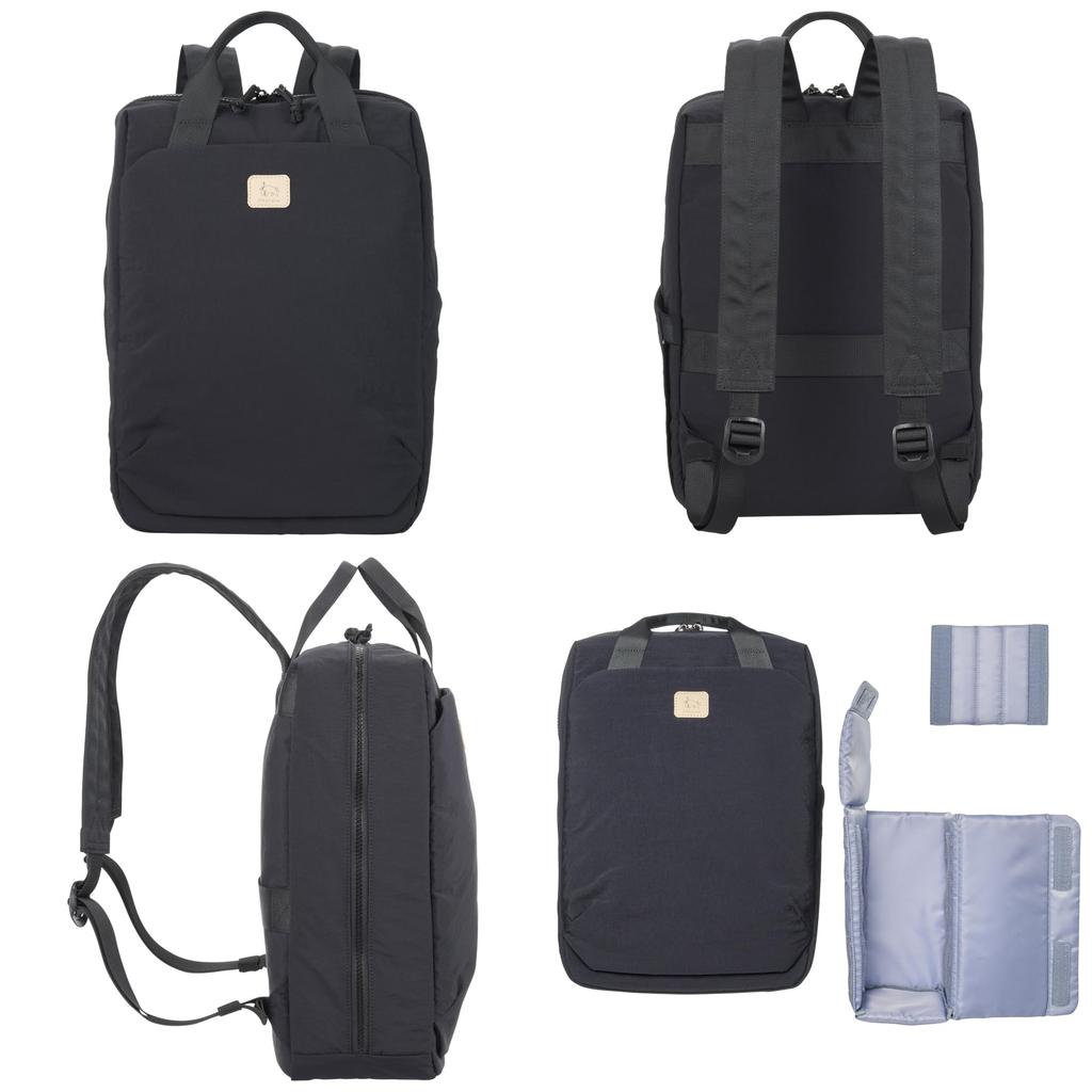 HAKUBA Chululu Lumo Camera for Everyday with Inner Case and Side 4977187005400 Backpack, Black, Use, Access, AMZSCH-LUBPBK,