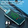 Bluetooth Headphones 5.3 Smart Digital Display Ultra-Long Standby SD Earphone