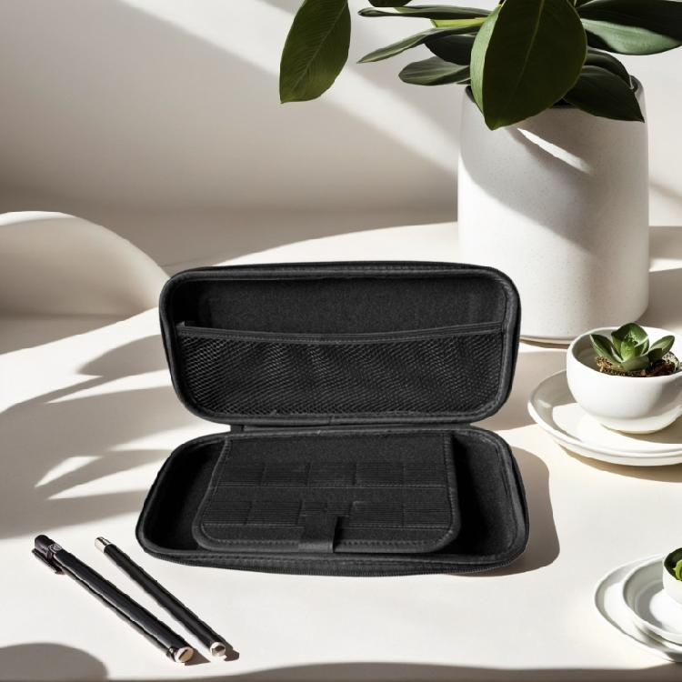 Shockproof Storage Box for 2 Handheld Game Console Hard Pouch Bag Scratchproof Travel Carrying Case with Handle