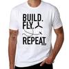 Buildflycrashrepeat Tshirt T Shirt Unisex Cotton Tshirt