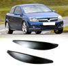 Car Front Headlight Lamp Eyebrows Eyelids Moulding Cover Trims For Opel Vauxhall Astra H MK5 2004 - 2009 2007 2008-A61E