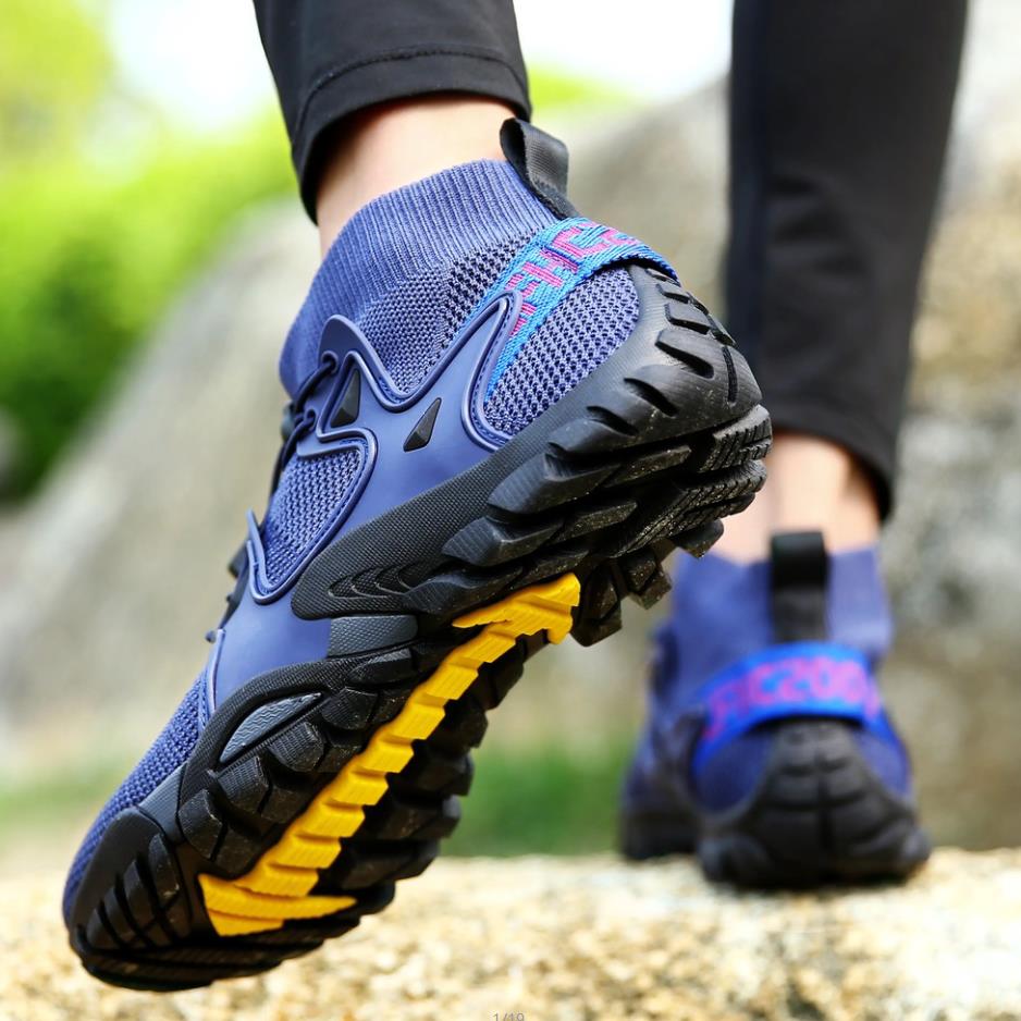 36-47 Unisex móda Outdoorová turistická obuv Lehká létající tkaná prodyšná plážová obuv Potápěčská obuv