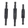 3Pcs Woodworking Hinge Drill Bit Set HSS 1 4in Hex Shank Positioning Drilling Drill Bit Set 1 8in 7 64in 3 32in